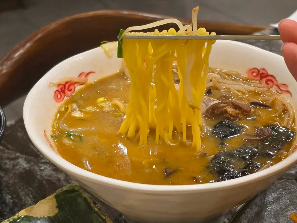 Large bowl of ramen at Moshi Moshi Sushi