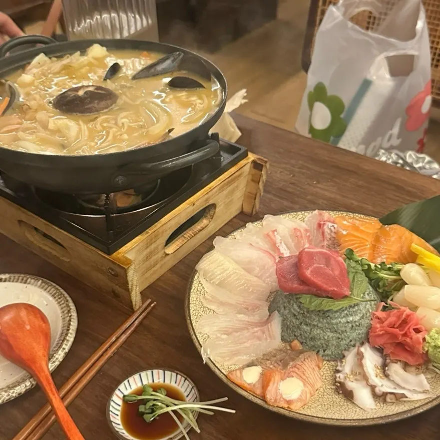 Nagasaki champon loaded with seafood