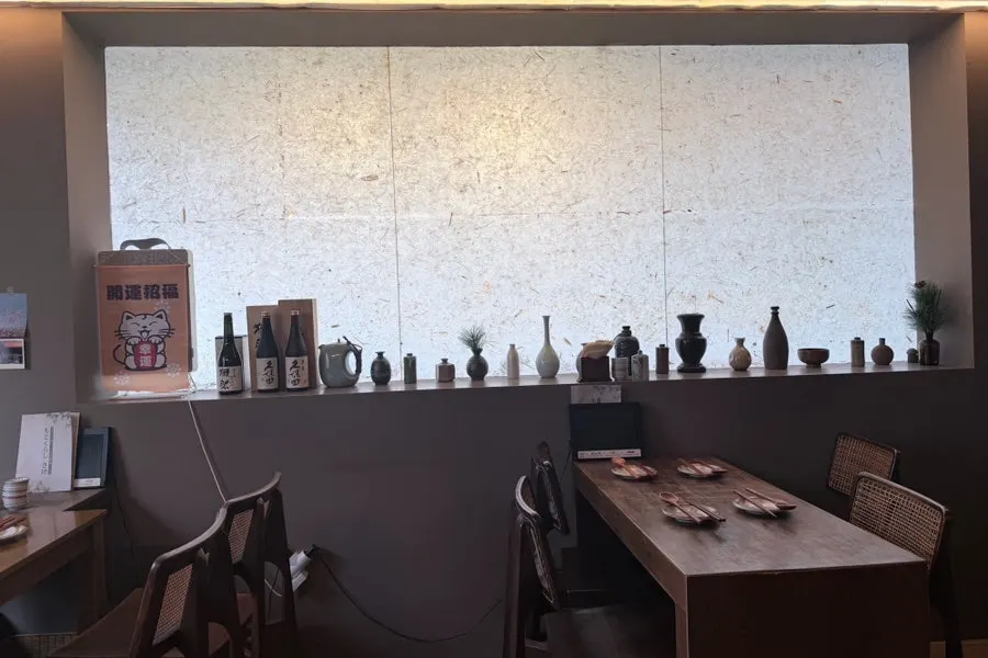 Private table seating at Motokurashi
