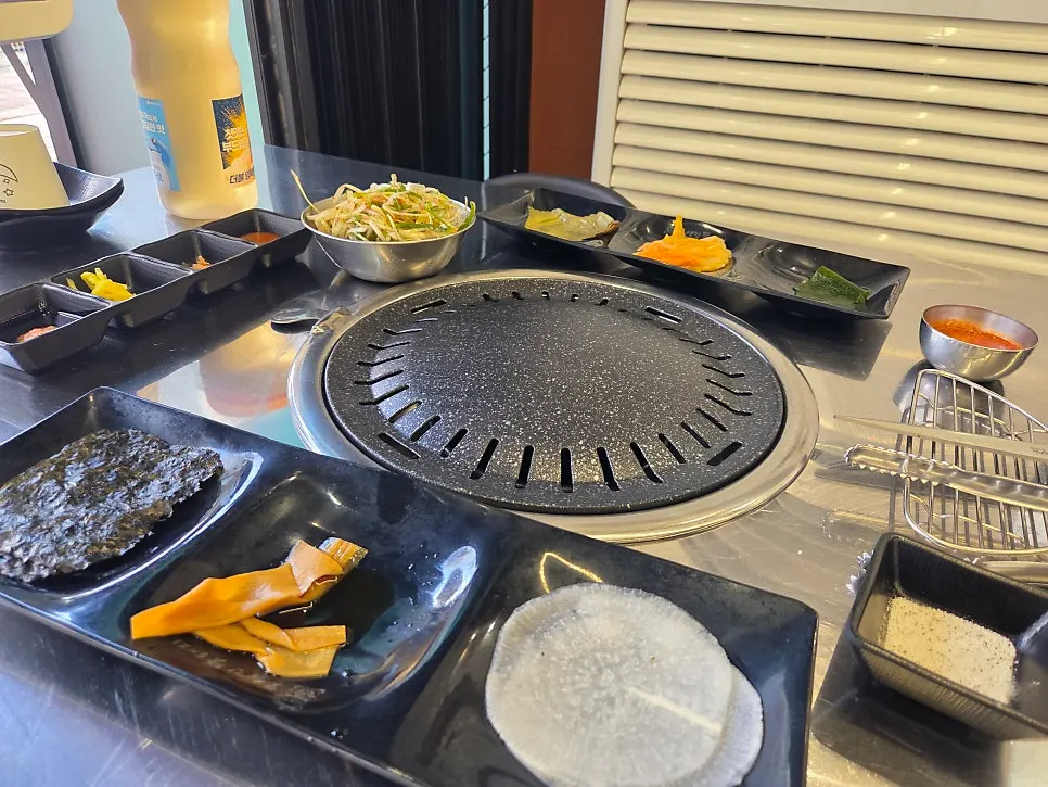 Sauce dishes laid out on the table