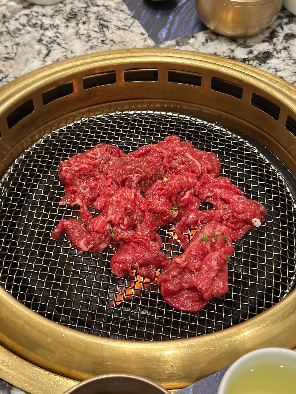 푸짐하게 나온 쌈채소