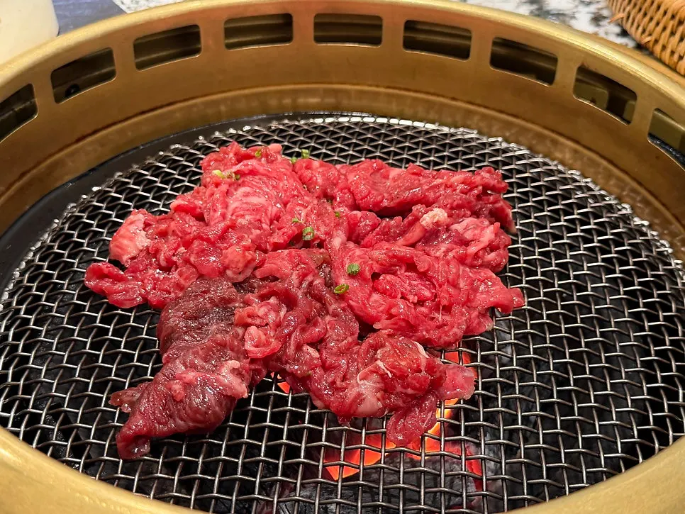 전복장과 된장찌개, 반찬 구성