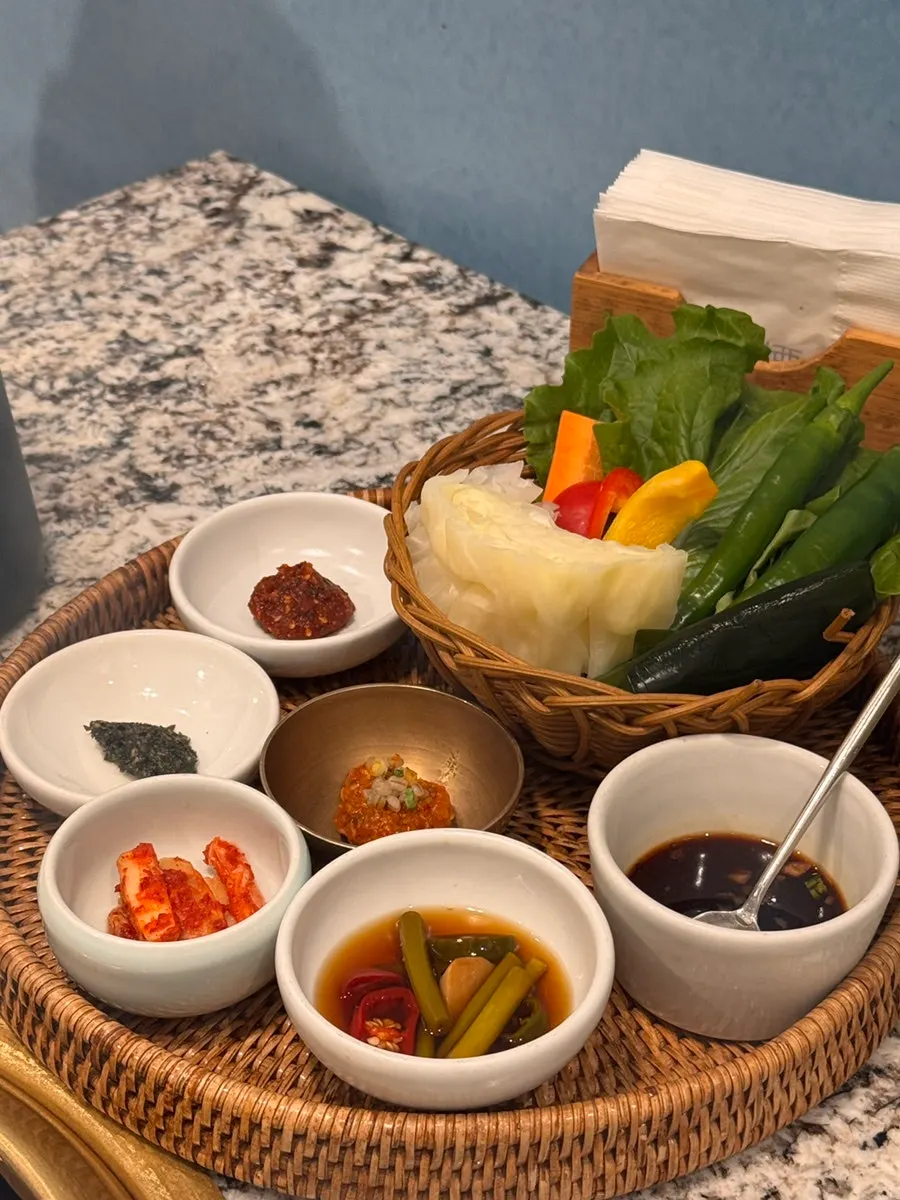 모연 마포본점 룸 테이블 세팅