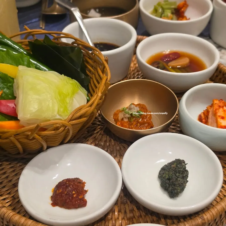 숯불에 구워지는 소양념불고기
