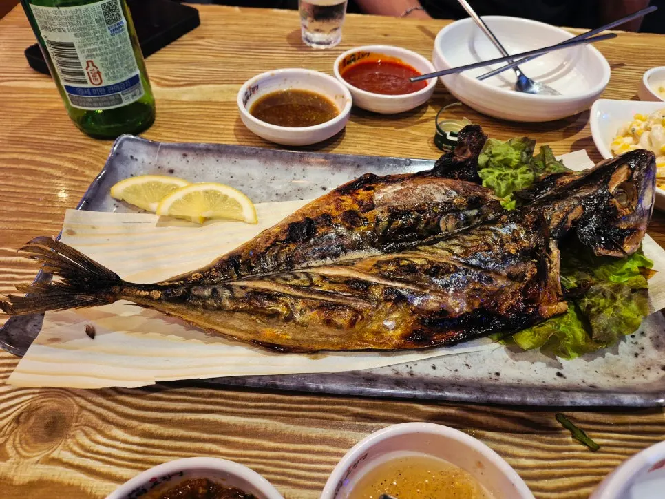 Additional order of grilled mackerel