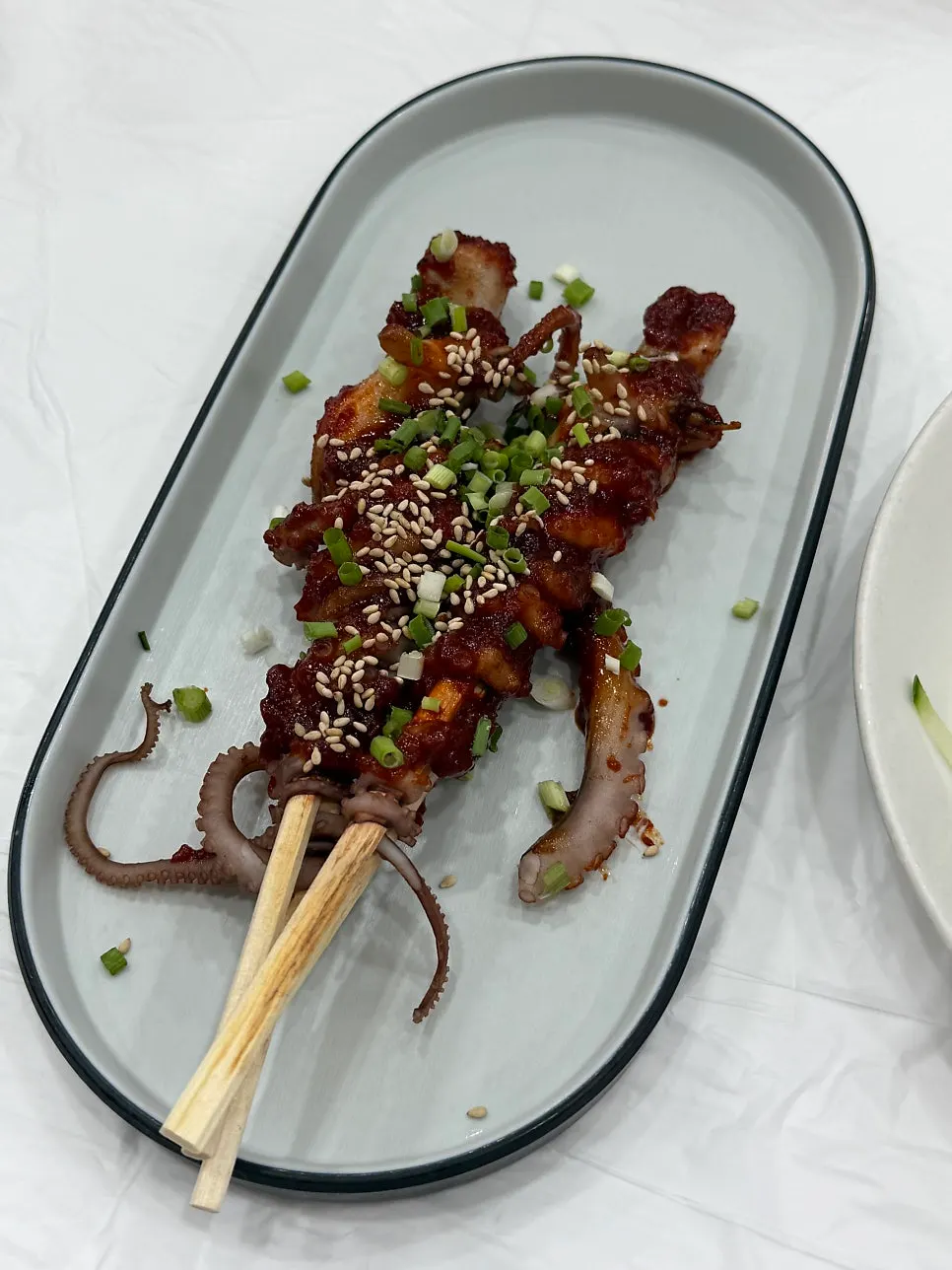 낙지 본연의 맛을 즐긴 산낙지탕탕