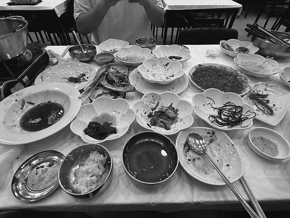 갓장아찌와 밑반찬