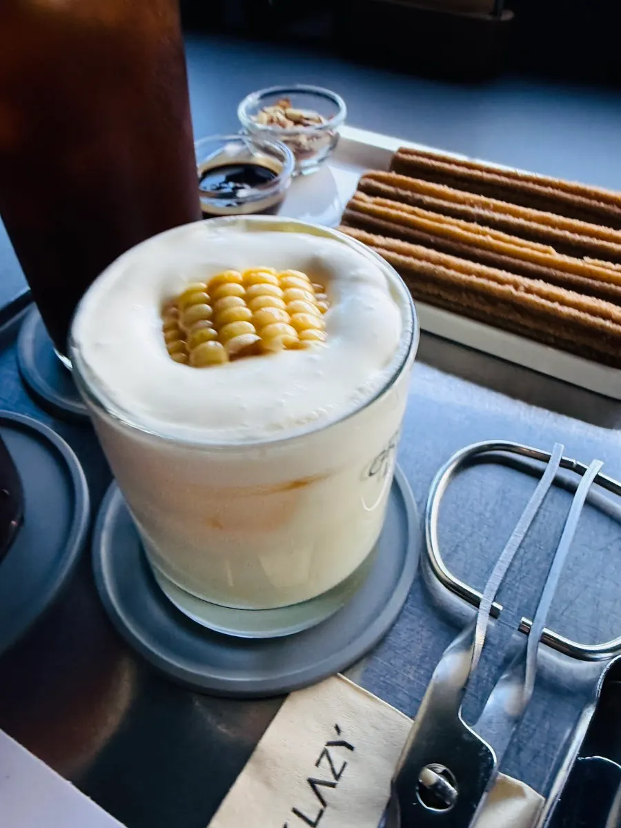 Lazy Latte with soft cream