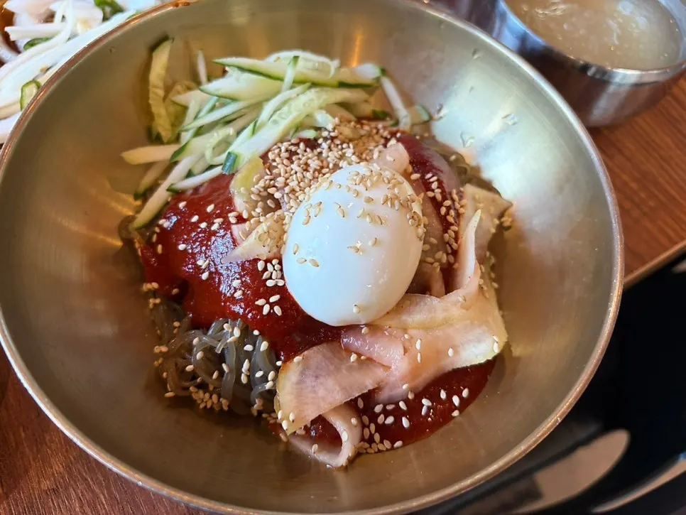 Cheonggukjang doenjang stew served in a stone pot