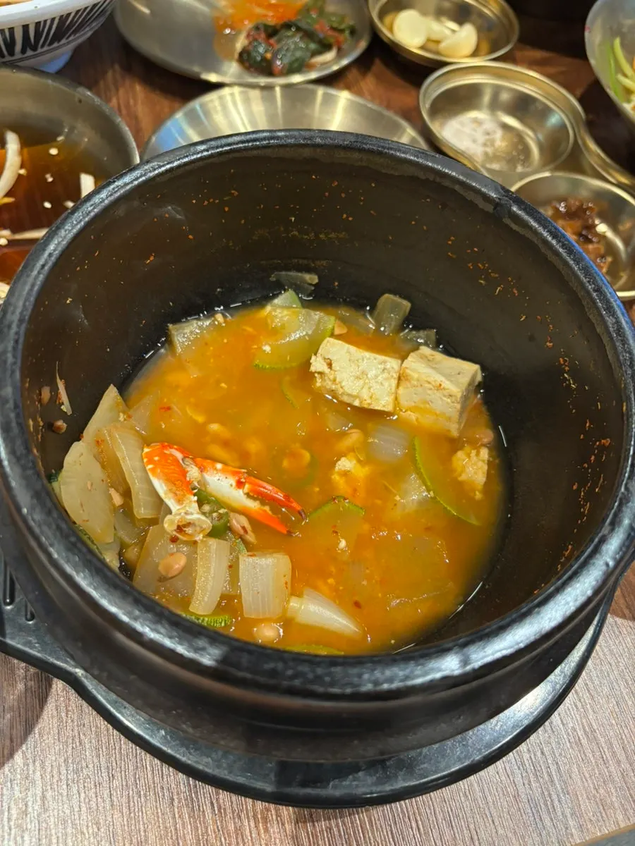 식사 마무리 상차림
