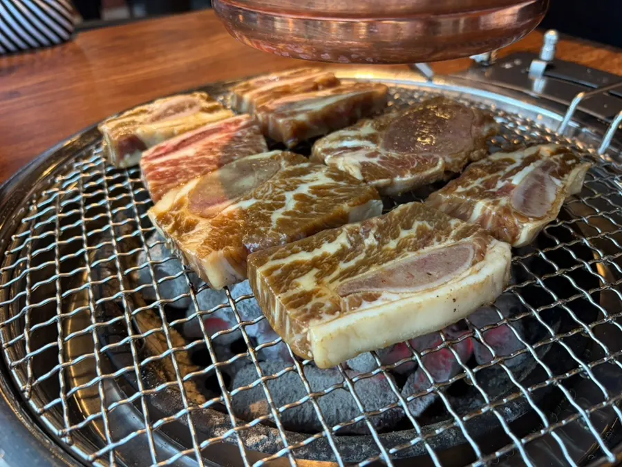 Ordered marinated beef ribs