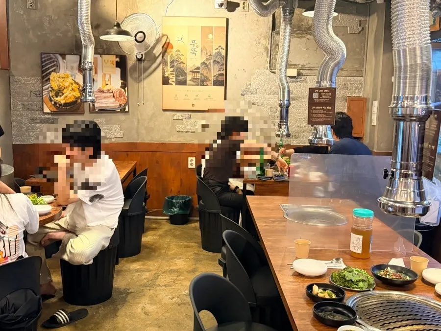The restaurant with weekend evening guests