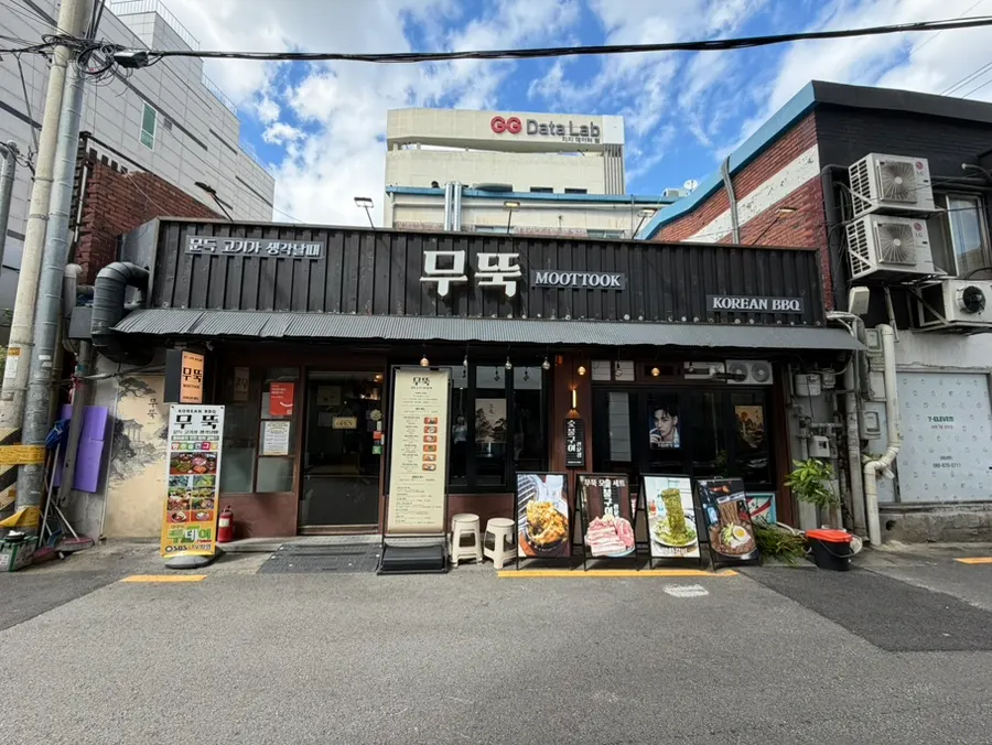 Exterior and entrance of Muttuk Sookdae Main Branch