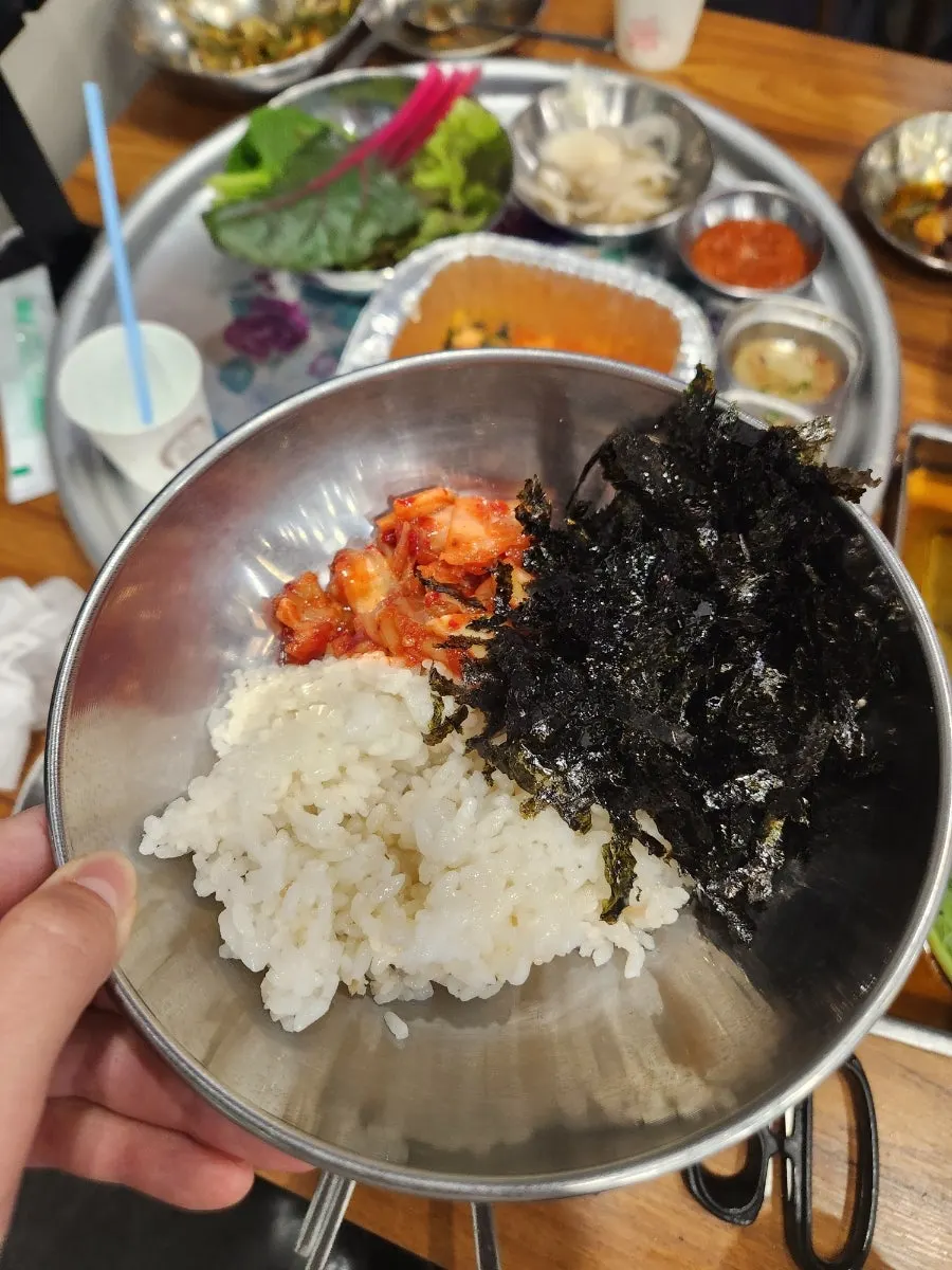 締めに楽しんだチャーハン
