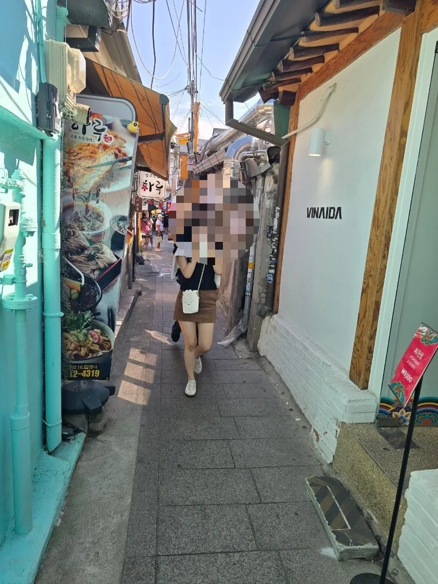 종로3가역에서 율곡로6길로 걷는 길