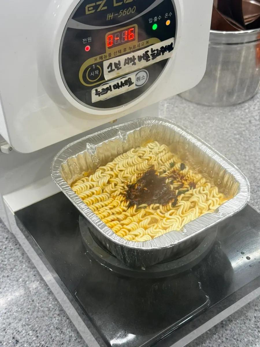 Potatoes turning golden on the grill