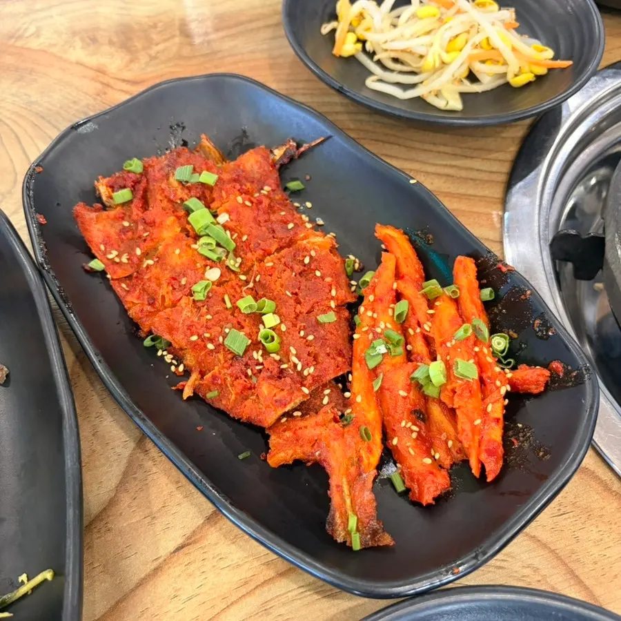 Seasoned grilled hwangtae