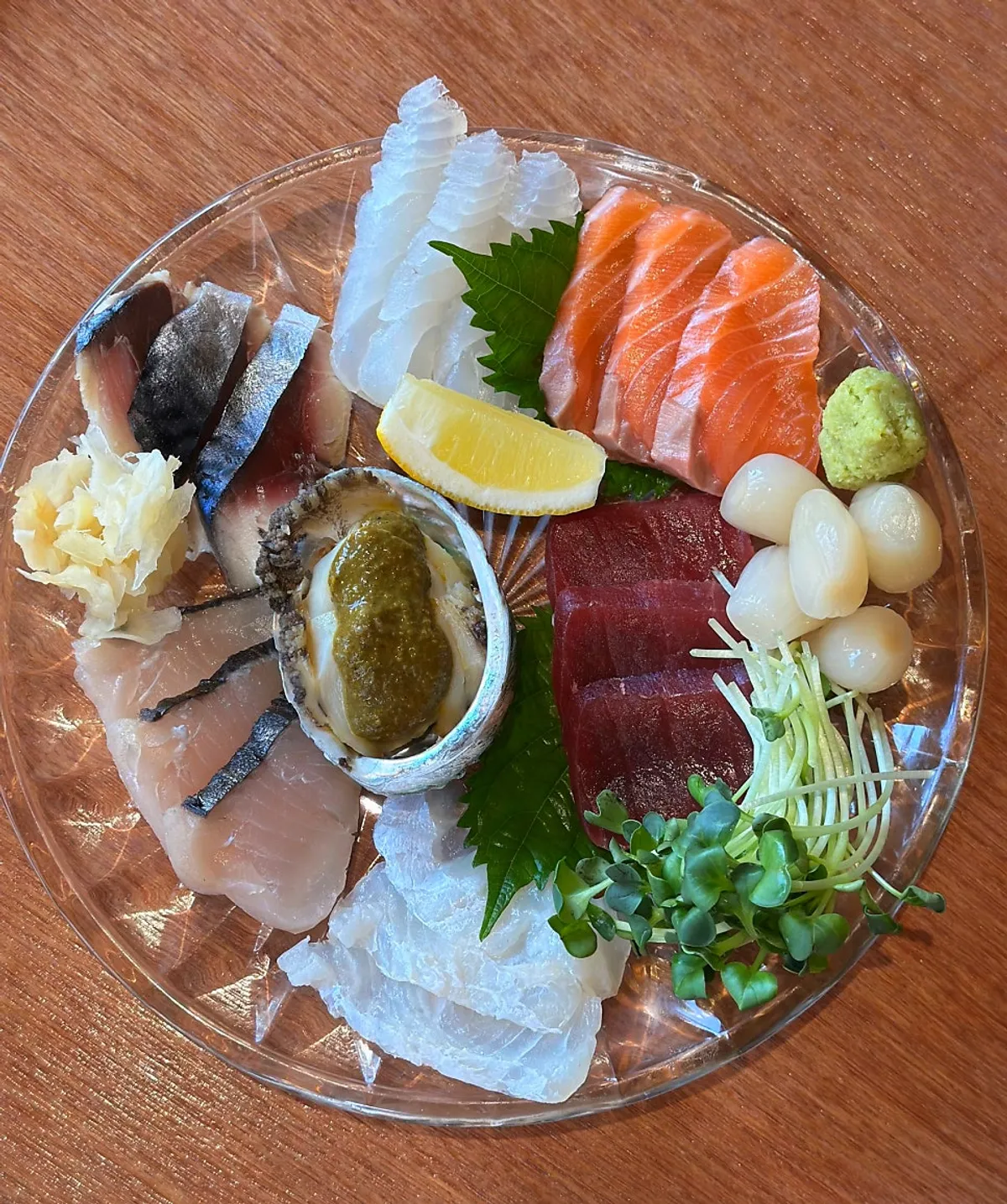 Mulgogijip's dry-aged sashimi platter set