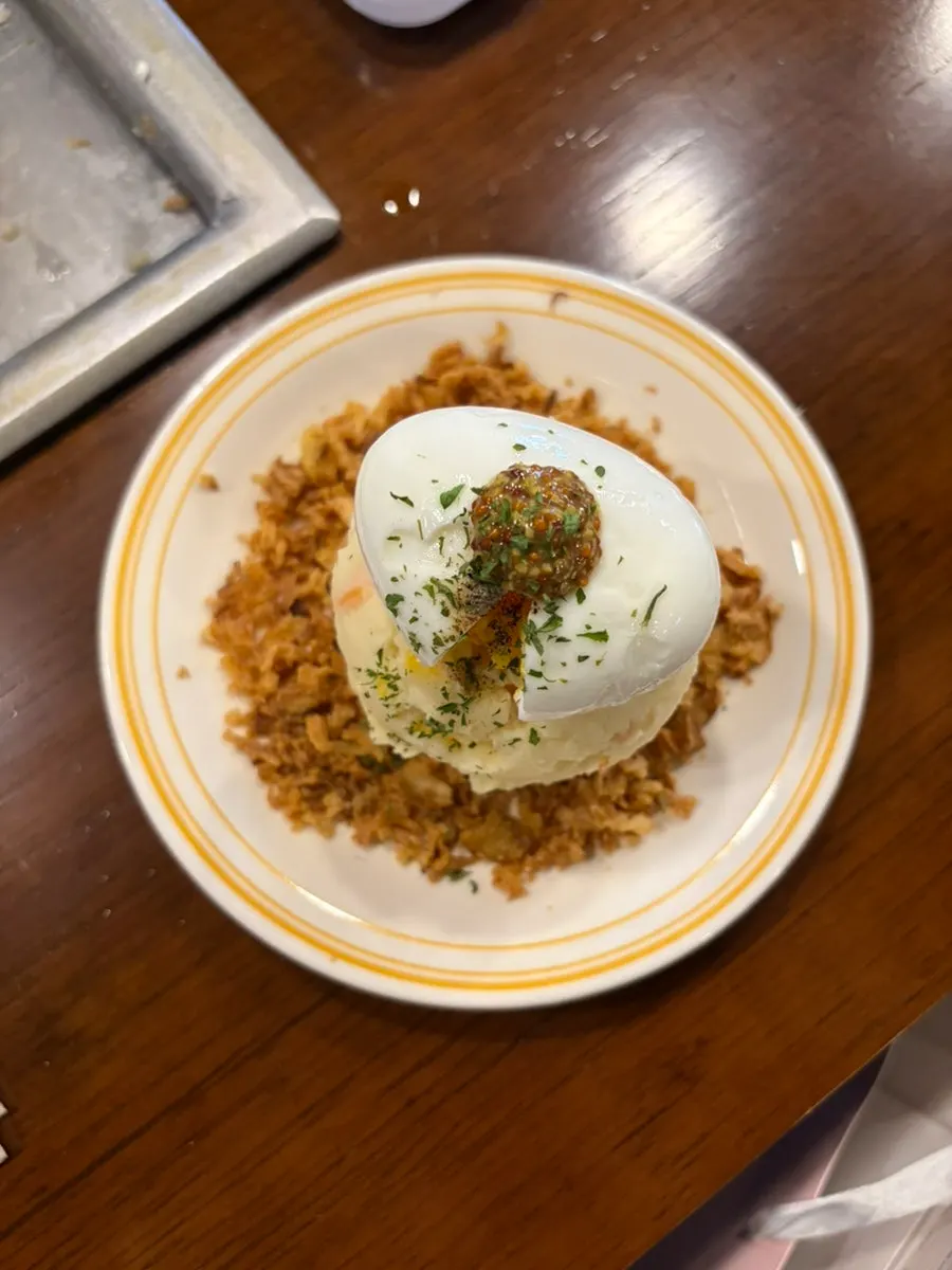 Fluffy mashed potato