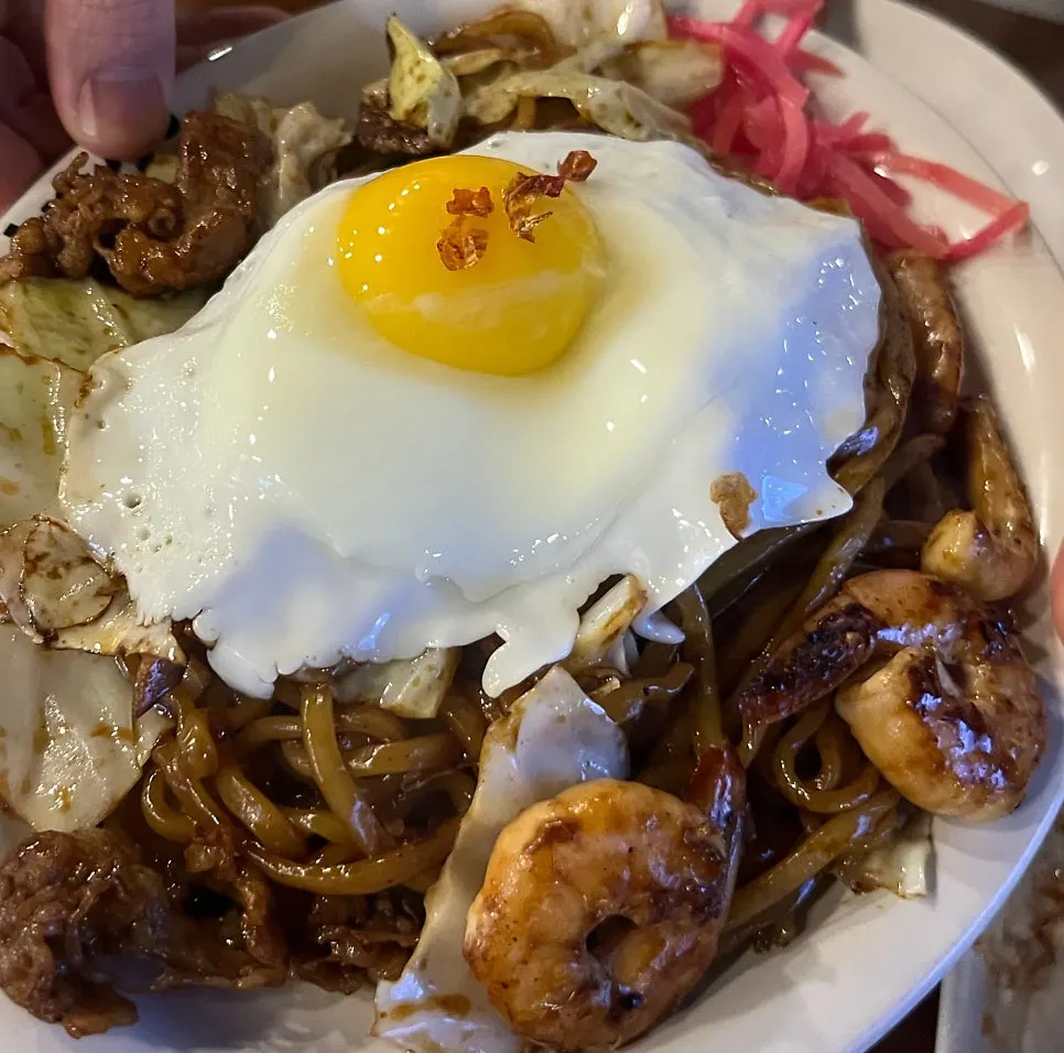 Jojo's donpeyaki with soft egg