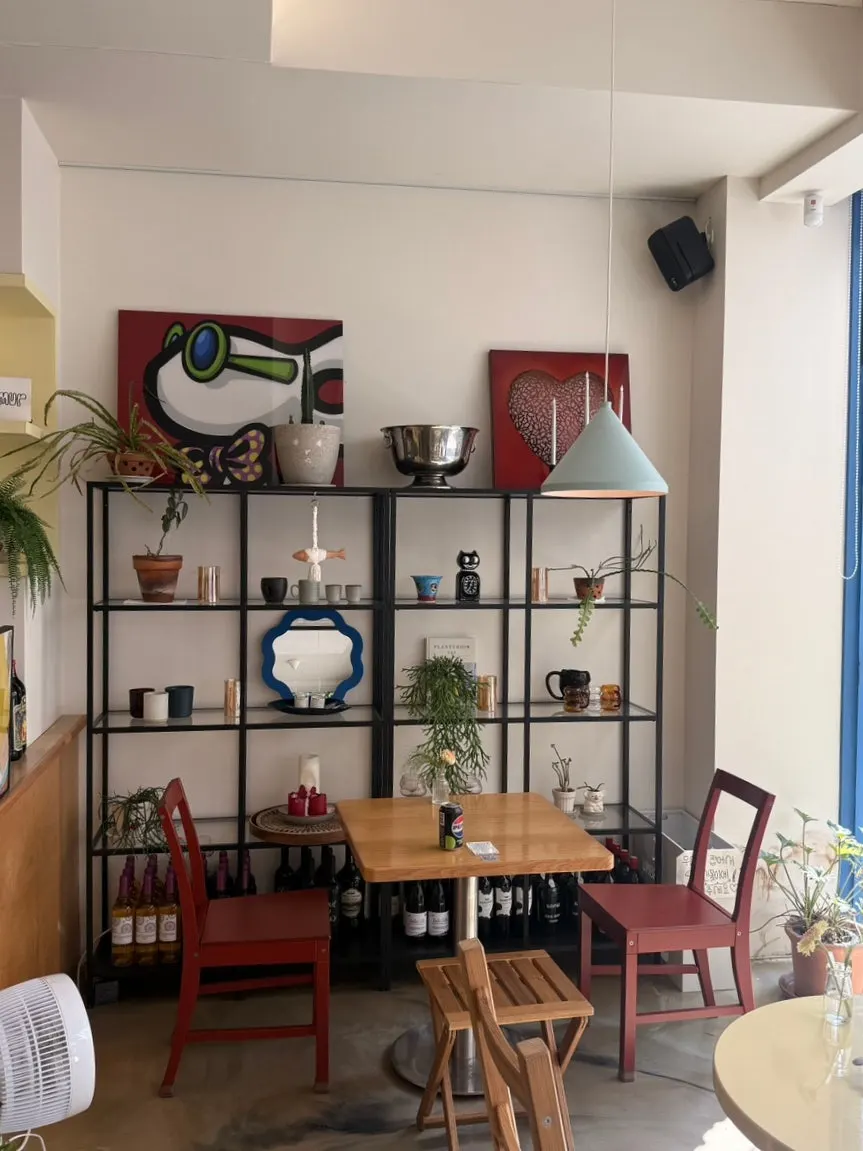 Full view of Meolmeol Pangyo's terrace with awning