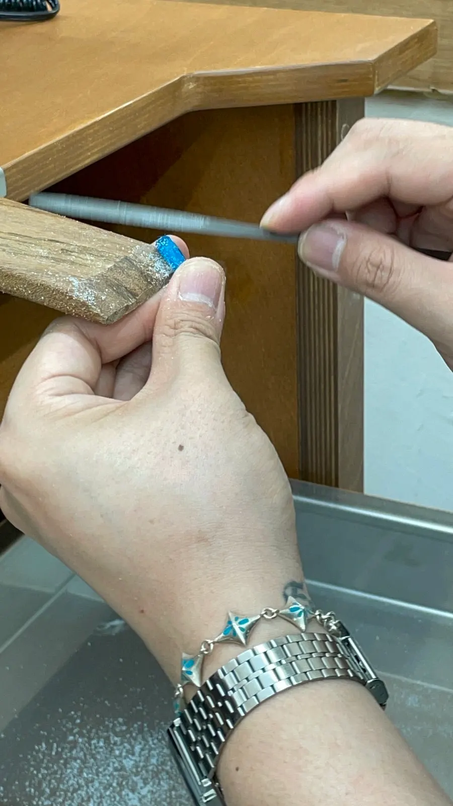 Carving volume into the wave ring design