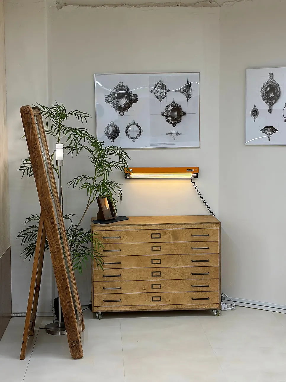Emotive interior decor of the Munak workshop