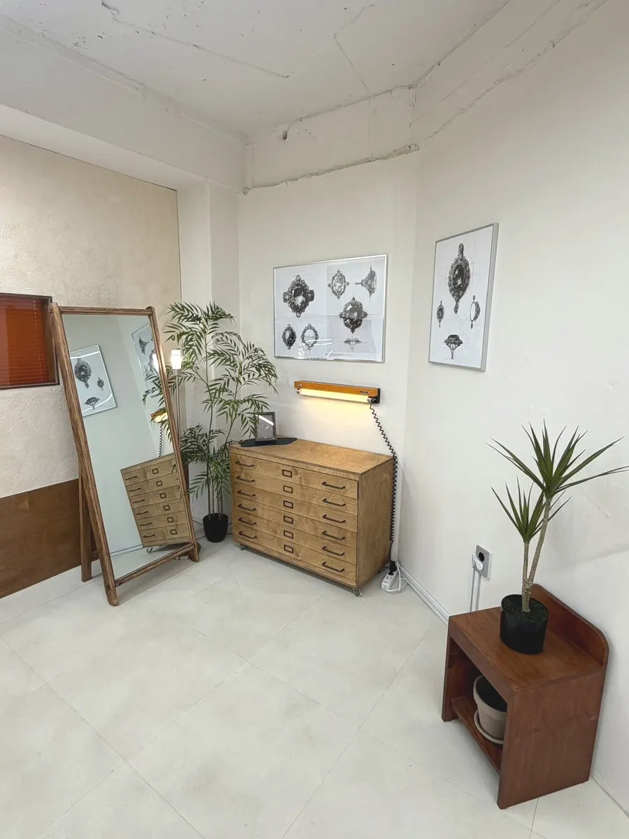 Work space inside the Munak studio