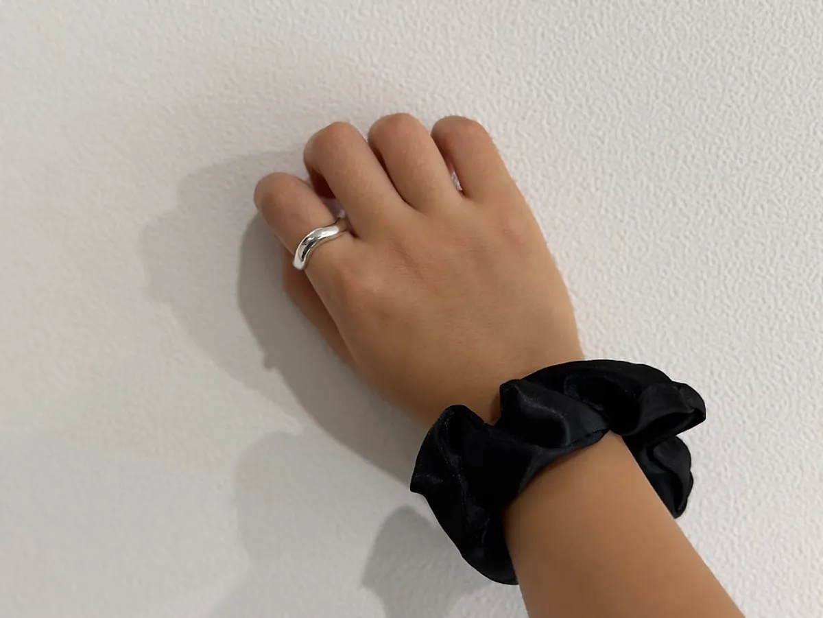 Finished hand-carved wax ring