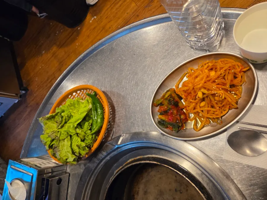 먹는 방법이 적힌 안내문