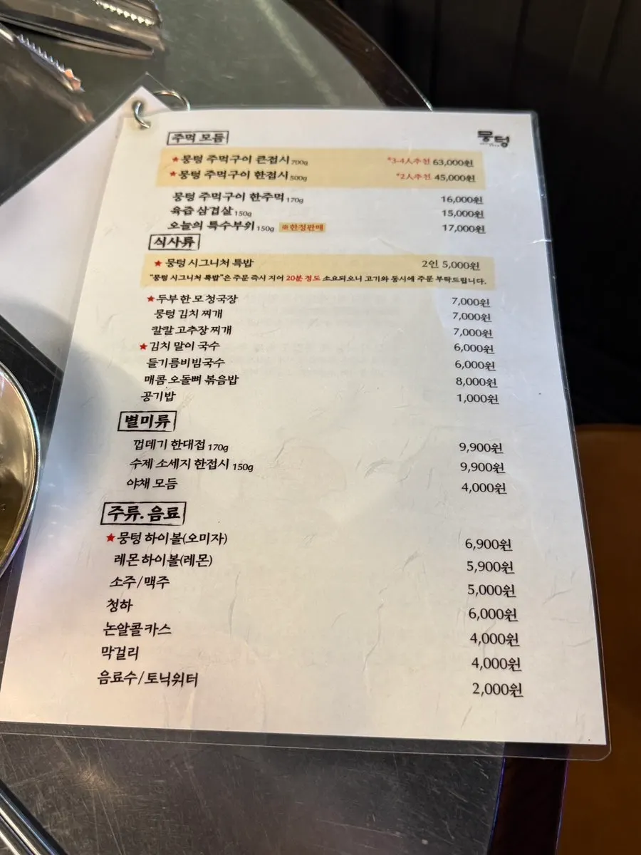 Menu describing the jumeok-gui set composition