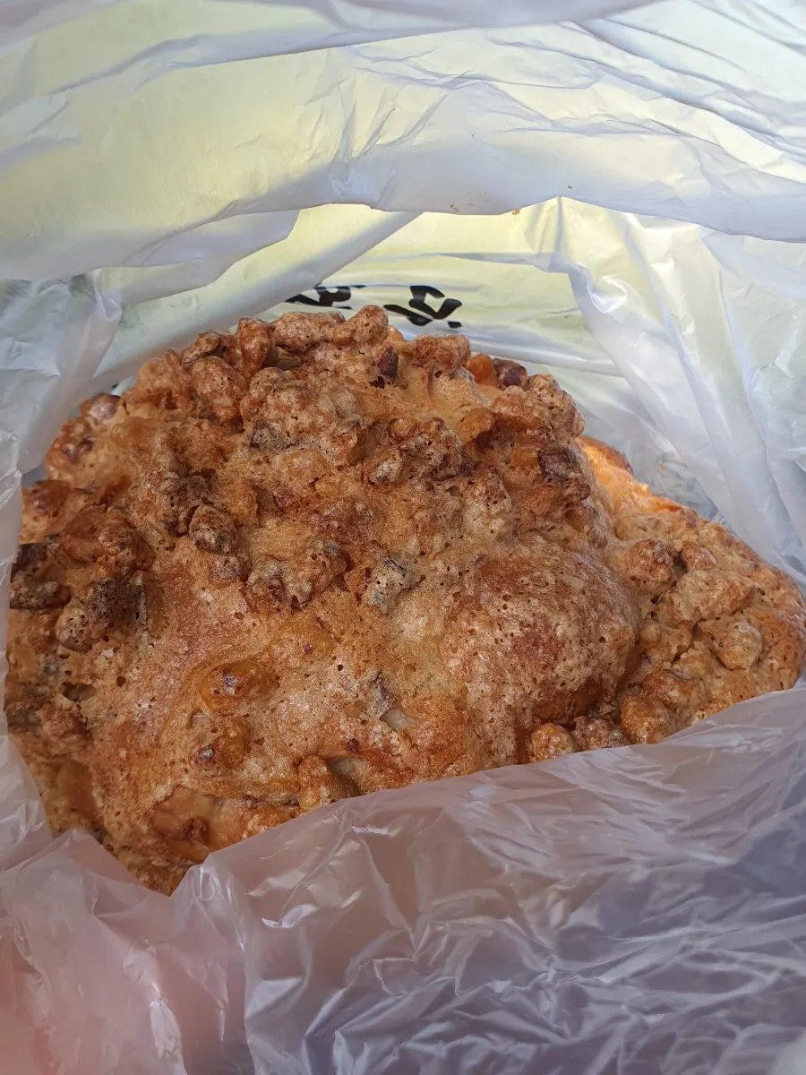 짭짤한 소금빵 클로즈업