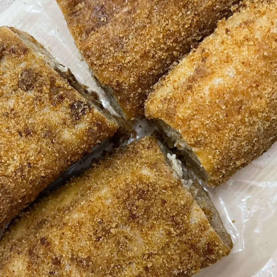 Two breads from Munhwa Bakery enjoyed at home