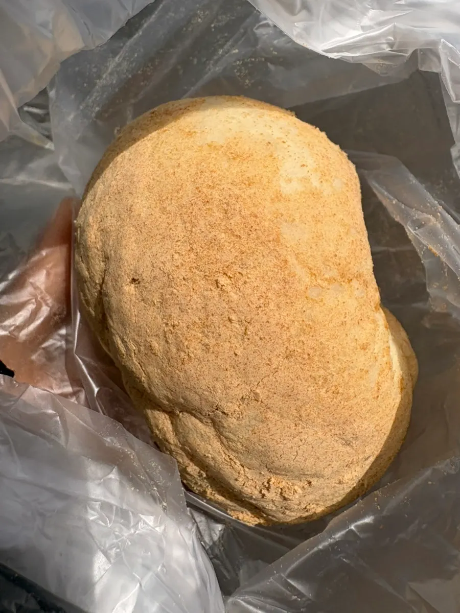 Milk cream bread packed full of cream