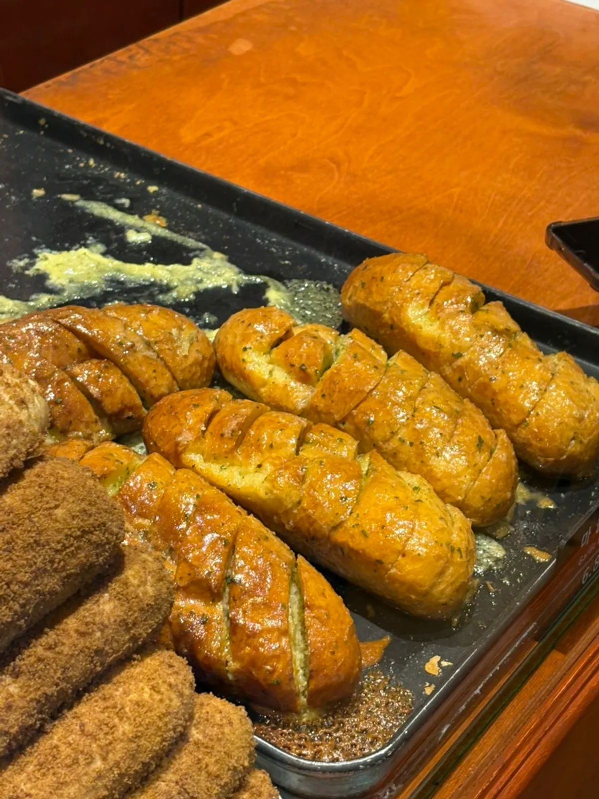 Coffee bread with mocha powder coating from Munhwa Bakery