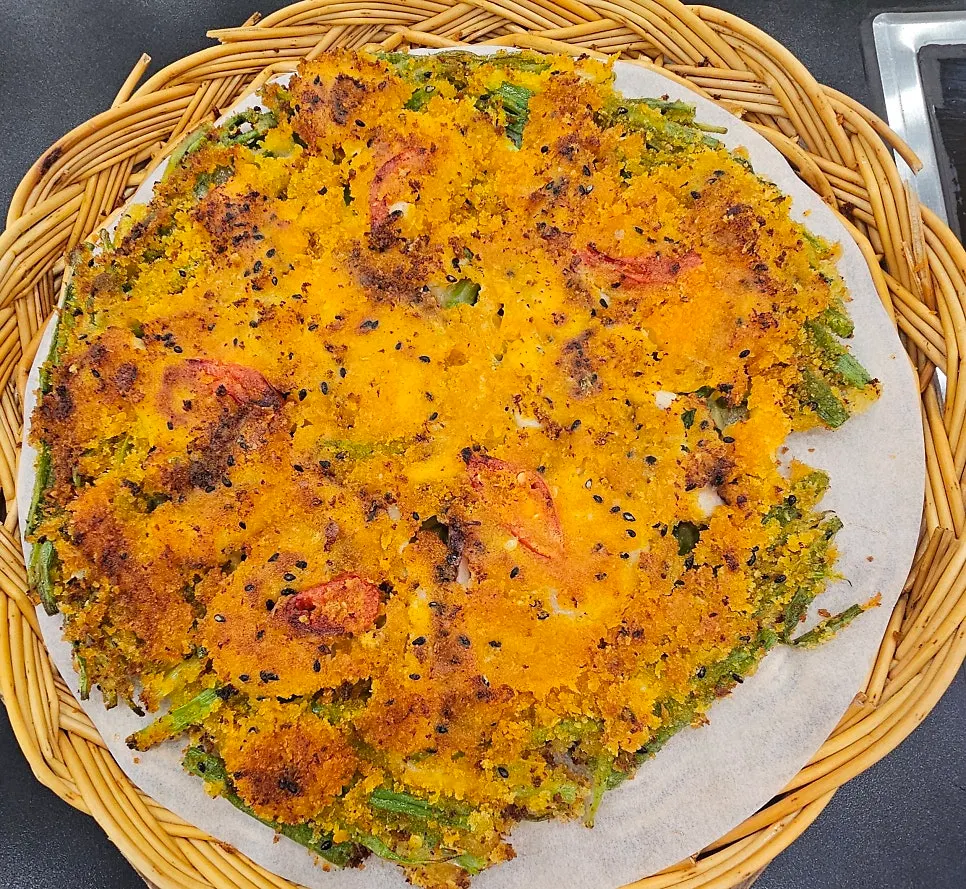 First order of crispy seafood pajeon