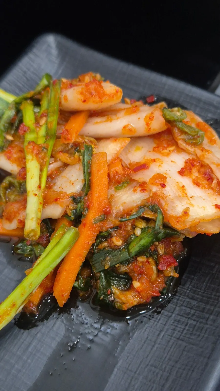 Dedicated soy sauce for the seafood pajeon