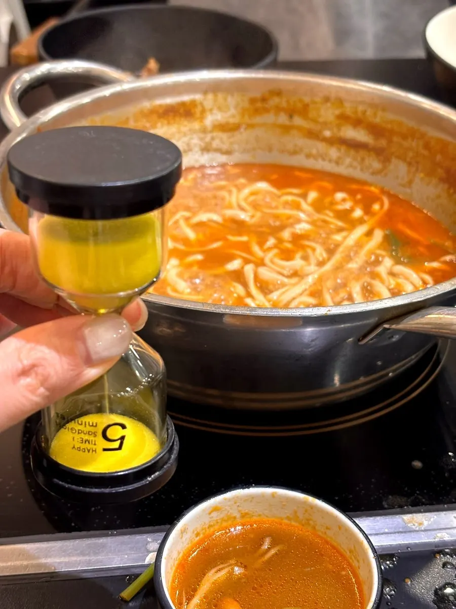 자가제면 칼국수 면발