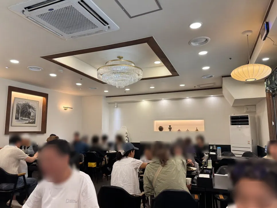 ユヌジェ門峴シャブカルグクスの自家製麺室