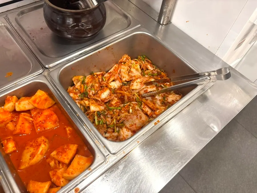 매장 중앙의 셀프바