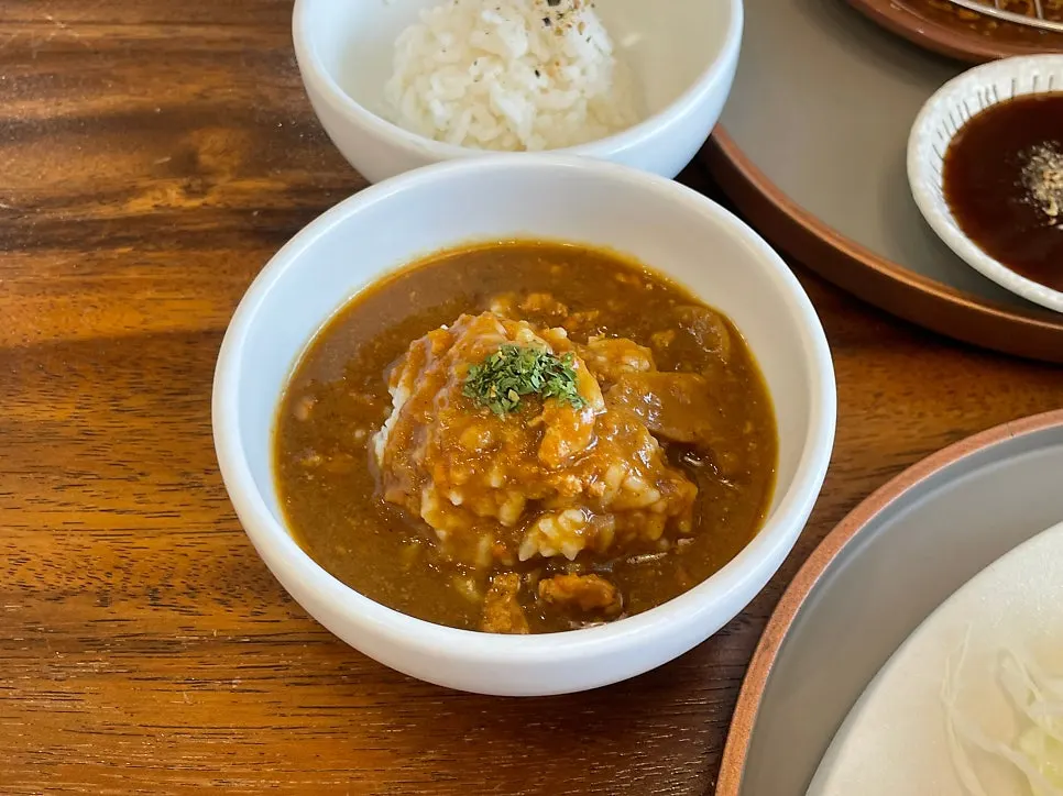 Mini curry side dish