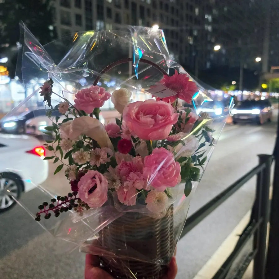 Habio Flower by Su mini flower basket