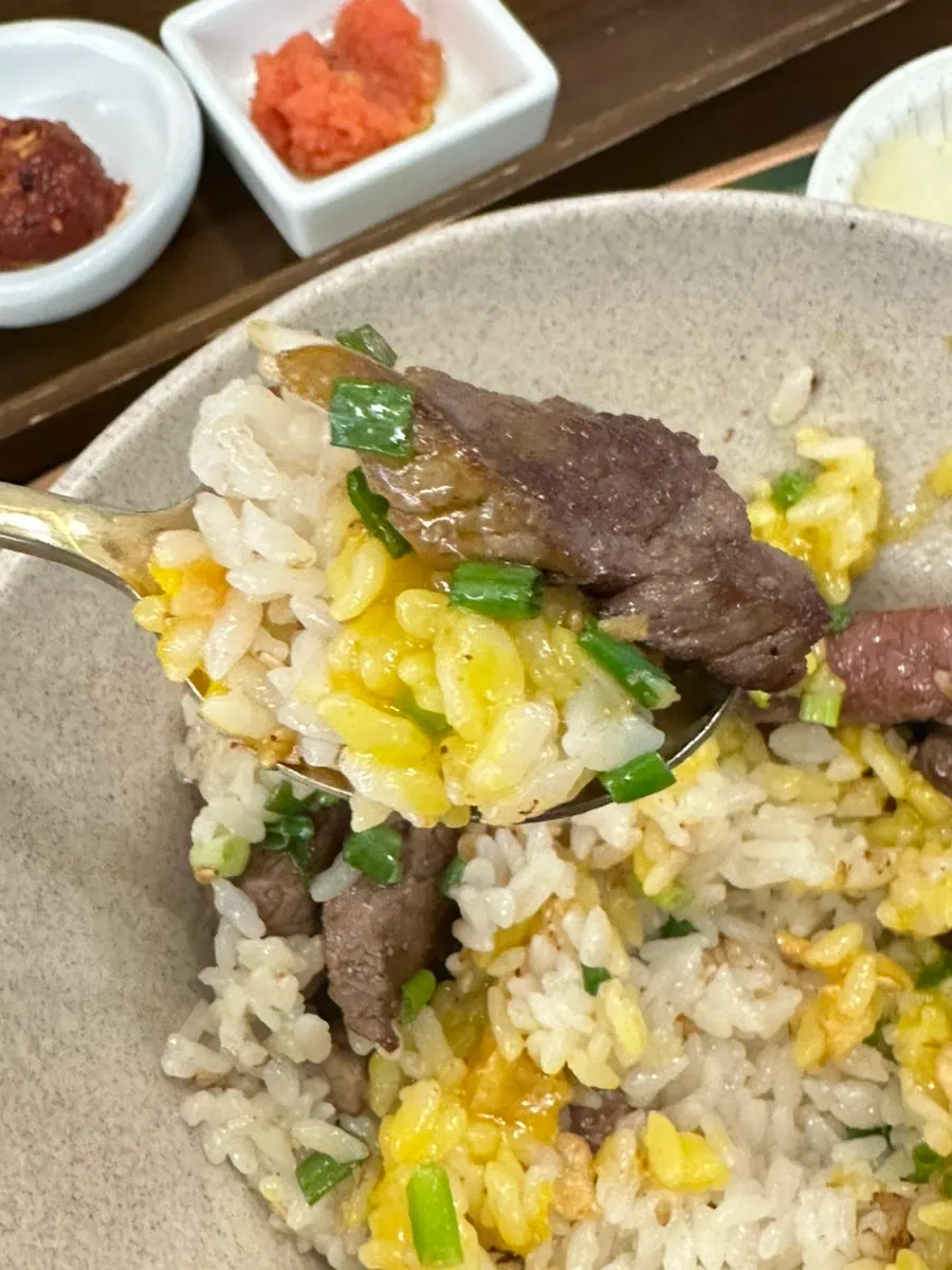 Nurungji made by pouring barley tea over the leftover pot rice
