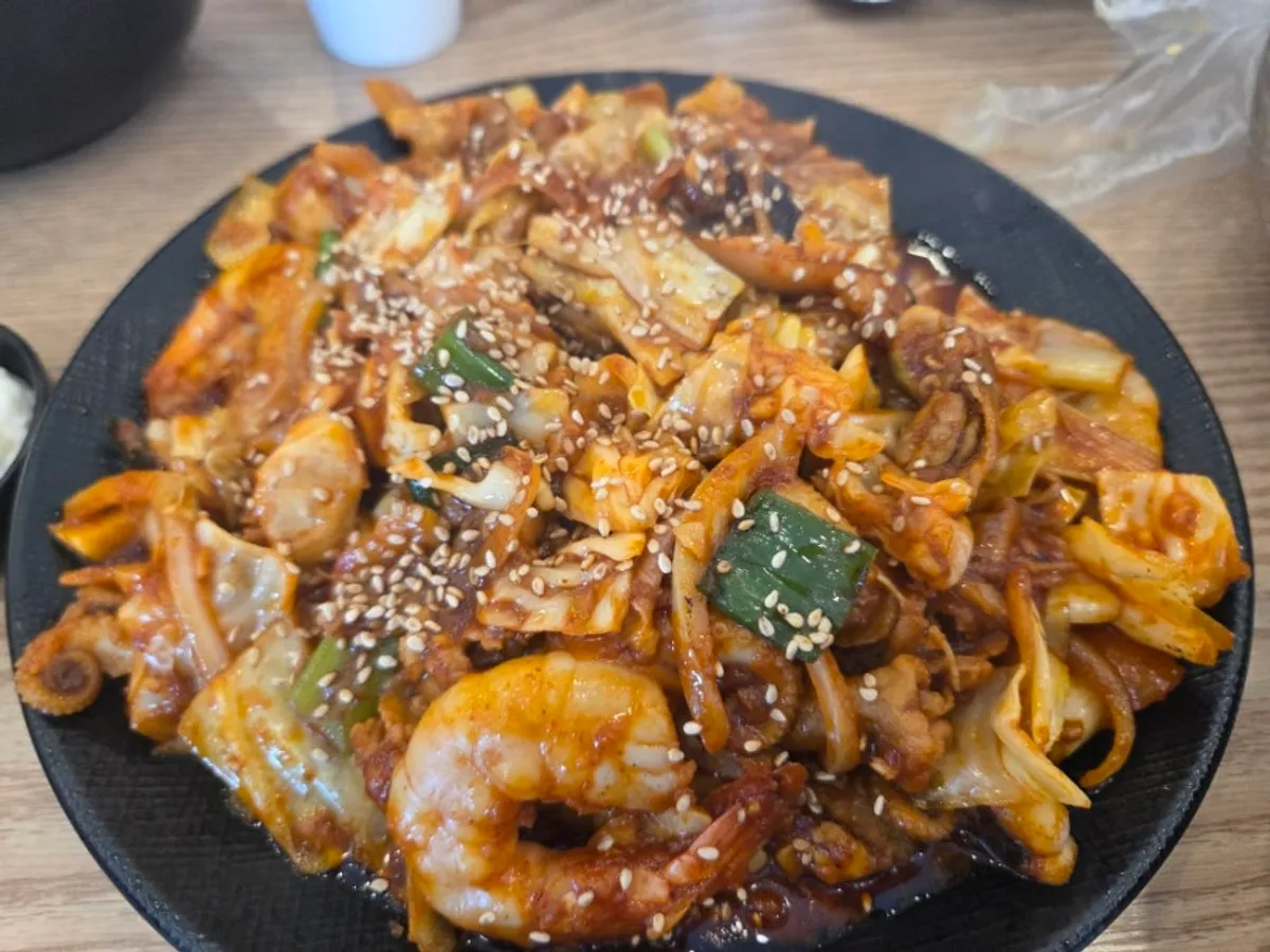 2인 쭈삼새 철판 한 판