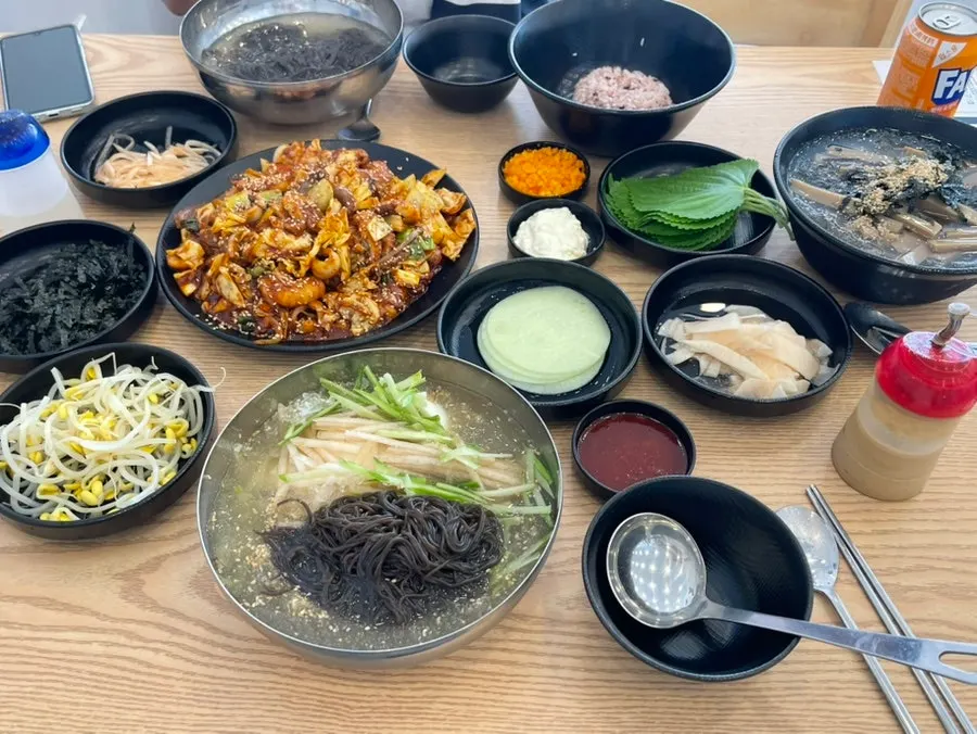 살얼음 가득한 묵사발