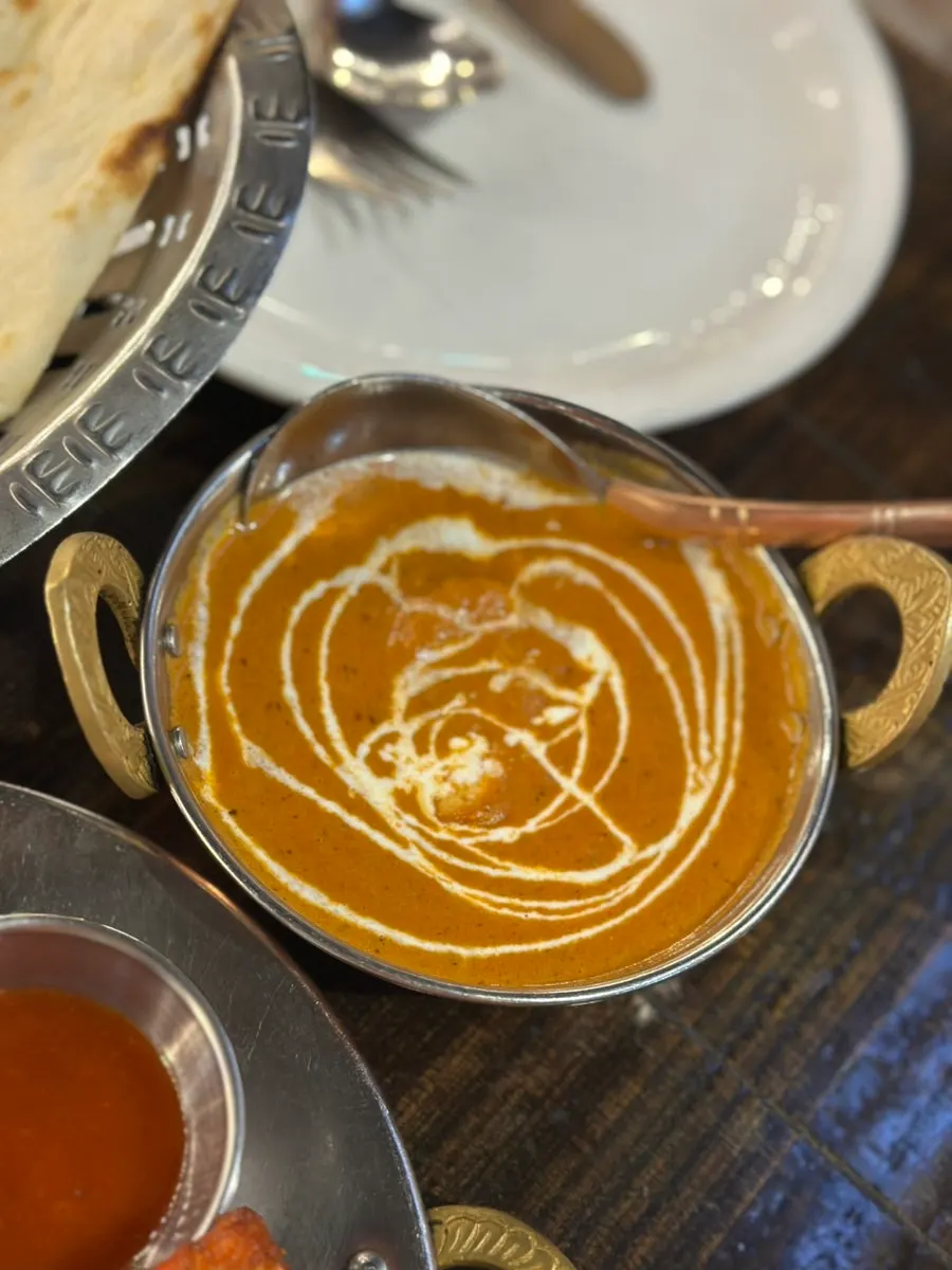 Butter chicken curry loaded with chicken