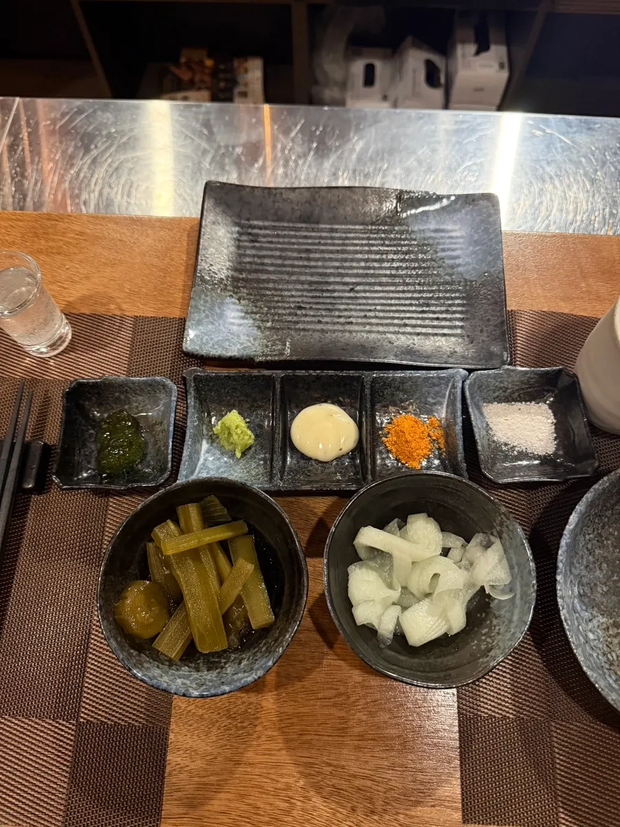 Table setting for the Premium Lamb Dining for two