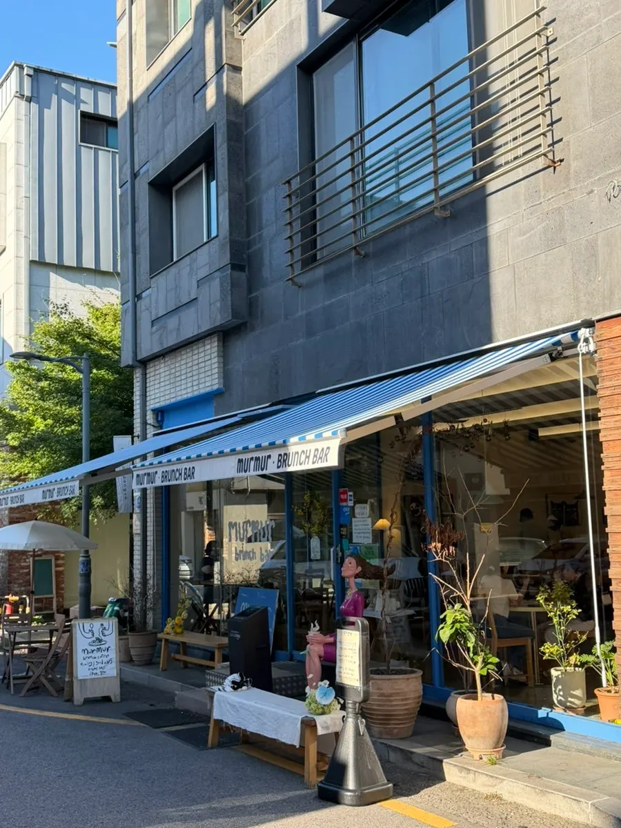 멀멀 판교 입구와 주차 안내판