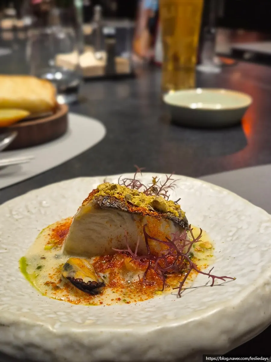 Gamtae kelp butter spread on brioche