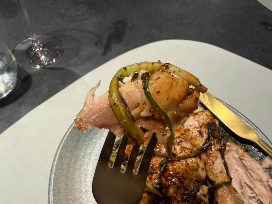 The sorbet plate that resets the course before the main